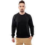 Glano Men's Hoodless Hoodie - black Cijene