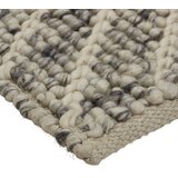 Linea Natura ROČNO TKANA PREPROGA 130/190 cm tkano siva | Shoptok.si