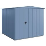 EcoStar Spremište Elegant-S Tip 2 (Vanjska širina uklj. krovni prevjes: 258,8 cm, Vanjska dubina uklj. krovni prevjes: 247,7 cm, Plava, Jedna vrata) | shoptok.hr
