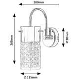 Rabalux zidna kupatilska lampa niagara 2194 | Eponuda.com