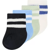 Lindex Čarape svijetloplava / pastelno zelena / crna / bijela