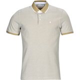 Jack & Jones Polo majice kratki rokavi JJEPAULOS POLO SS Bež cene