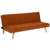 Ixia Opečnato oranžna raztegljiva sedežna garnitura iz šenilje 175 cm – | Shoptok.si