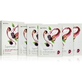 KORIKA SuperFruits Acai Berry - Set of 5 Anti-pollution Face Sheet Masks set mask za obraz po znižani ceni Acai berry Cene