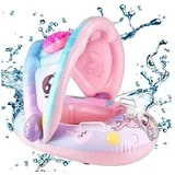 Baby Float – Šlauf dubak sa zaštitom od sunca