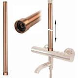 REA Bath Podaljšek za kopalno kad in prho BRUSH COPPER 50cm | Shoptok.si