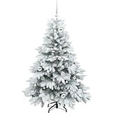 vidaXL Umjetno božićno drvce s stalakom Zelena 150 cm PE i PVC | shoptok.hr