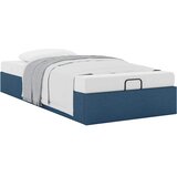  Otomanski okvir kreveta bez madraca plavi 80x200 cm od tkanine | shoptok.hr