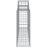  Lučne gabionske košare 10 kom 200x30x80/100cm pocinčano željezo | shoptok.hr
