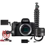 Canon EOS M50 MARK II 15-45 STREAMING KIT
