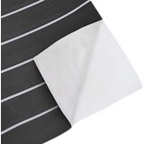  Prostirka za čamce Prugasti Tamno siva i bijela 240 x 90 cm EVA | shoptok.hr