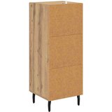 vidaXL Kreveta hrast artisan 34 x 34.5 x 90 cm Konstruirano drvo | shoptok.hr