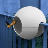 rephorm Hranilnik ptic za ograjo "Birdball" - Bela Cene