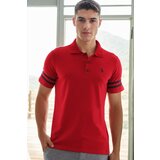Dewberry T8585 MEN'S T-SHIRT-LIGHT BURGUNDY Cijene