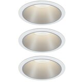 PAULMANN Ugradbena LED svjetiljka Cole (19,5 W, Bijela, Srebrna, Topla bijela, 3 Kom.) Cijene