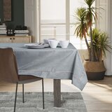AmeliaHome stolnjak Vesta s man&amp;scaron;etom i obrubom 110x200 cm, siva Slike