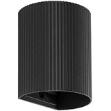 Faro 40527 - zidno svetlo sole 1xGU10/8W/230V crno rebrasto okruglo Cene