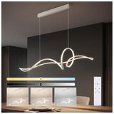 Brilagi LED prigušiva luster na sajli SIGNATURE LED/55W/230V 120x23 cm bela + daljinski upravljač Cene