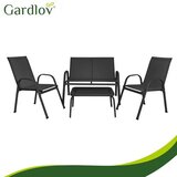 Gardlov Garnitura balkonskog namještaja - crna | shoptok.hr