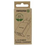 Swissten punjač eco pack 2x usb 2/1A / bela cene