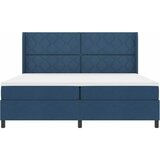  s opruga kutije s jastukom Plava 200 x 200 cm tkanina | shoptok.hr