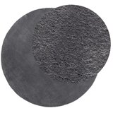  Tepih HUARTE kratkih vlakana mekani i perivi antracit Ø 80 cm | shoptok.hr