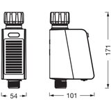 Osram Ventil za navodnjavanje sa solarnim panelom SMART+ IP55 Wi-Fi | Eponuda.com