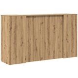  Sprejemna miza artisan hrast 180x50x103,5 cm inženirski les | Shoptok.si