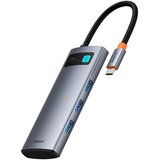 Baseus HUB USB-C 7-V-1 ZA PRENOSNIK HDMI 4K 60HZ 3X USB 3.0 USB-C PD SD, (5000345375) | Shoptok.si