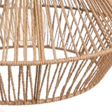 Casa Selección Viseča svetilka v naravni barvi s senčilom iz papirnatega prepleta ø 38 cm – | Shoptok.si