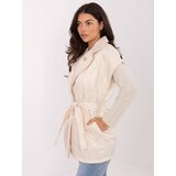 RUE PARIS Vest-IT-KZ-FL9603.87-light beige Cene