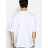 Trendyol Muška majica TMNSS22TS0318, Bela | Eponuda.com