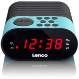 Lenco FM PLL radio budilka dvojna budilka LED zaslon, Črna / Modra, (5000231724) | Shoptok.si