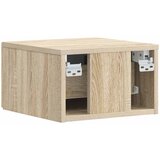  Noćni ormarić za montažu na zid Hrast sonoma 49 x 34,5 x 20 cm | shoptok.hr