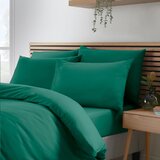 Catherine Lansfield Temno zelena enojna posteljnina iz mikrovlaken 135x200 cm So Soft Easy Iron – | Shoptok.si