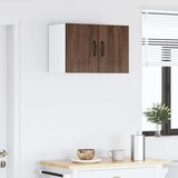  Stenska kuhinjska omarica 2 pcs Rjav hrast 30 x 31 x 40 cm, (5000091787) | Shoptok.si