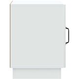  Noćni ormarić 2 pcs Bijela 43 x 34,5 x 47 cm Konstruirano drvo | Shoptok.si