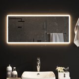 vidaXL led kopalniško ogledalo 90x40 cm | Shoptok.si