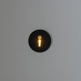 Kanlux 90794 - LED svetlo za stepenište sa senzorom MAGNIK LED/1,7W/230V CCT, crno, okruglo | Eponuda.com