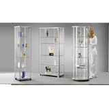  Predstavitvena vitrina, 2 vrtljivih krilnih vrat, 4 elegantna kolesa | Shoptok.si
