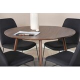 Venture Home Plaza okrugli blagovaonski stol ⌀100 cm, boja oraha | shoptok.hr