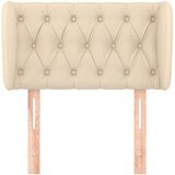  Uzglavlje s ušima krem 83x23x78/88 cm od tkanine | shoptok.hr