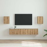 TV zidni ormar 2 pcs Umjetnička hrastovina 30 x 31 x 40 cm | shoptok.hr