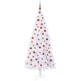  Umjetno božićno drvce s stalakom Bijelo 210 cm PVC i čelik | shoptok.hr