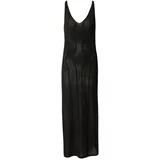 SECOND FEMALE Pletena obleka 'Amalfi' črna