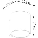  Stenska svetilka ORBIS 1 zlata, (21643910) | Shoptok.si