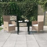  3-dijelni vrtni blagovaonski set s jastucima bež | shoptok.hr