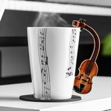  Poklon set za glazbenika - šalica violina i podmetač za čašu | shoptok.hr