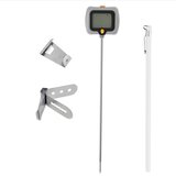 INF Klipni kuhinjski termometer s 304 inox sondo, zamenljiva baterija Gray, (5000326943) Cene