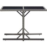  Vrtni stol antracit 110 x 53 x 72 cm stakleni i poliratan | shoptok.hr